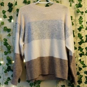 Striped H&M baggy sweater